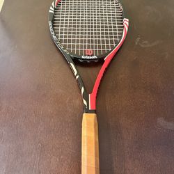 Wilson BLX Six One Tour 90, 4 5/8 Very Good Condition Roger Federer