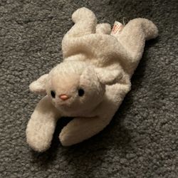 🔴RARE🔴 Ty Beanie Baby Fleece The Lamb