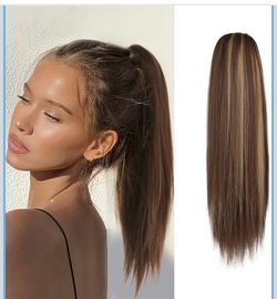 Pony tail hair extensions