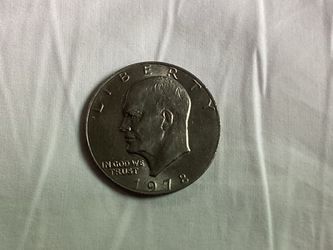78' eisenhower dollar rare no mint mark!