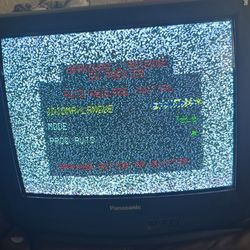 Vintage Panasonic CT-20G7DF  20" CRT Color TV Video Game Tv 