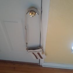 Coach Small Crossbody Purse Cream Very Nice