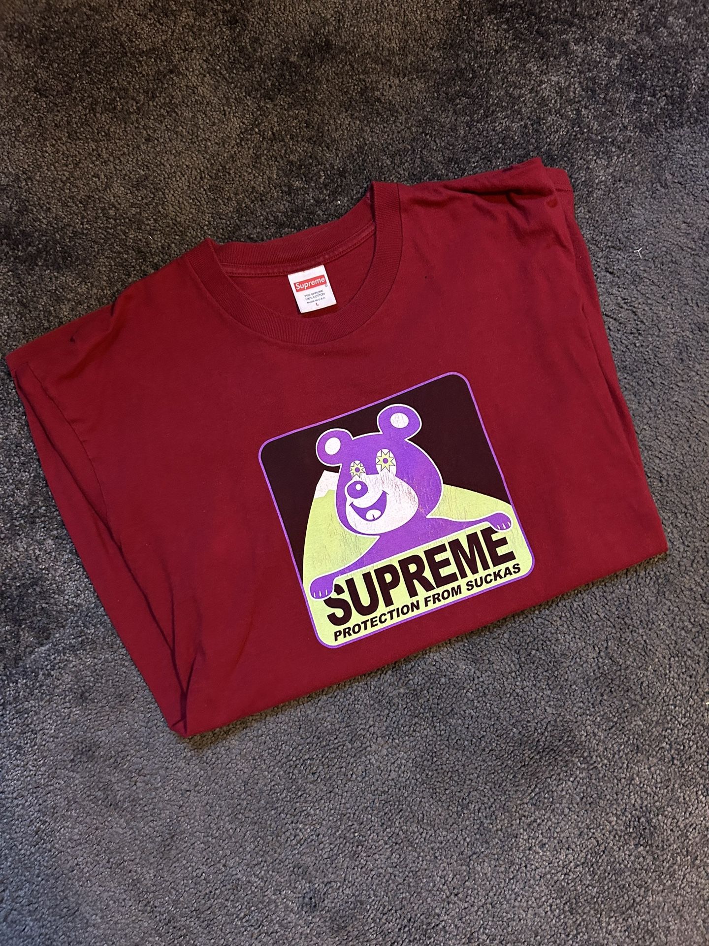 Supreme Protection From Suckas Tee