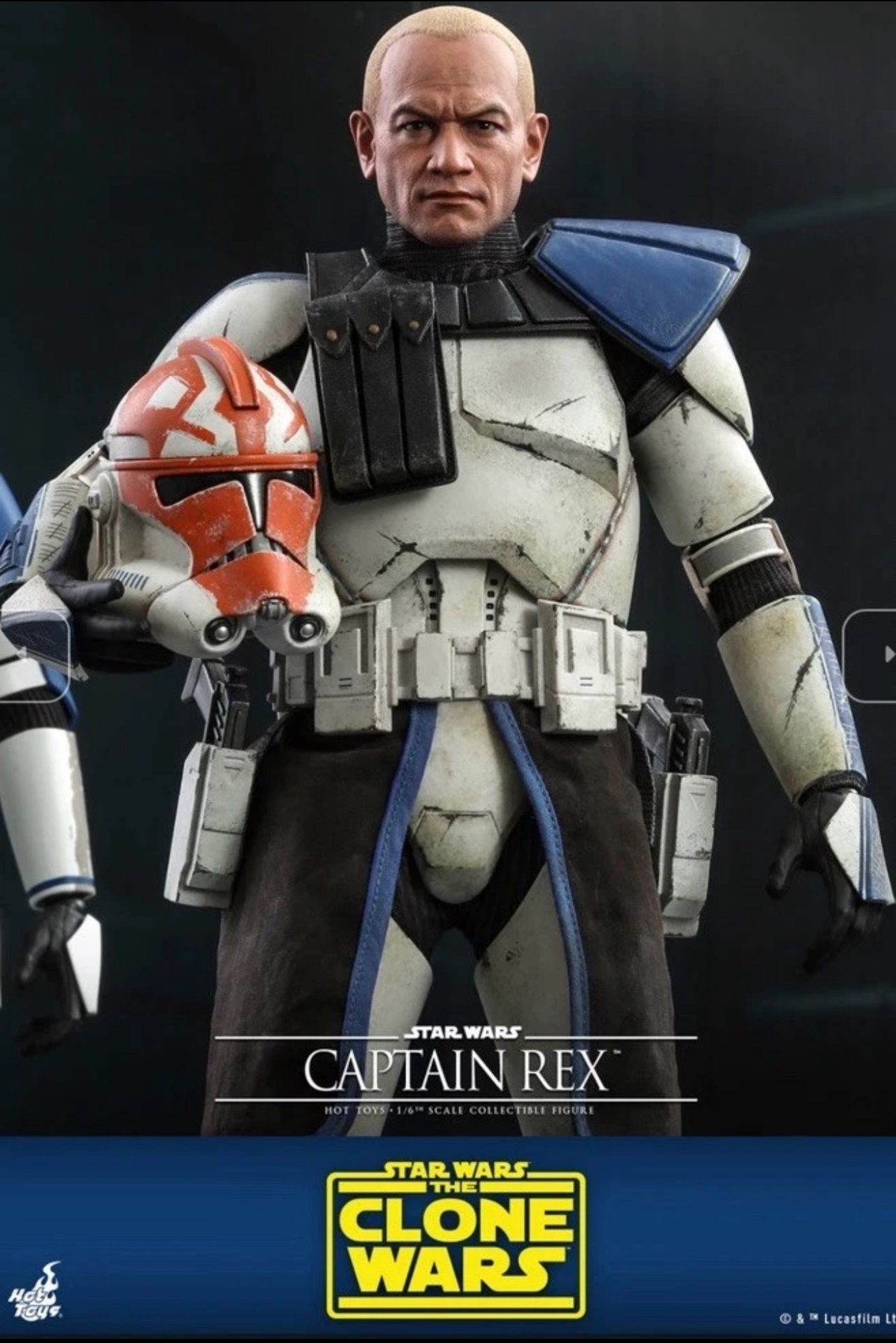 Hot Toys Captain Rex Star Wars Hot Toys 1/6