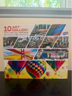 10 Art Galley Puzzles Brand New - 300 Piece,500 Piece, 750 Piece And 1000 Piece