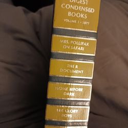 Readers Digest Condensed Books - Volume 1 - 1977