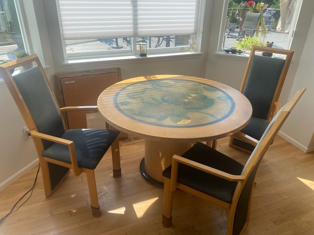 Dining Table & 3 Chairs