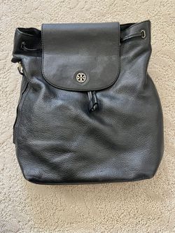 Tory Burch Leather Backpack- Fits Laptop!