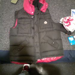 Authentic Moncler Mens Puffer Down Ski Vest