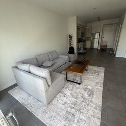 Convertible Sectional Sofa Bed - New (Out Of The Box) 