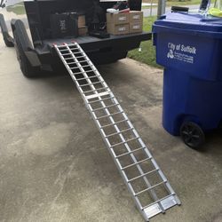 Aluminum Folding Motorcycle Ramp 