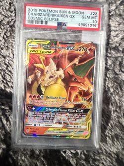 Psa 10 charizard blaziken tag team