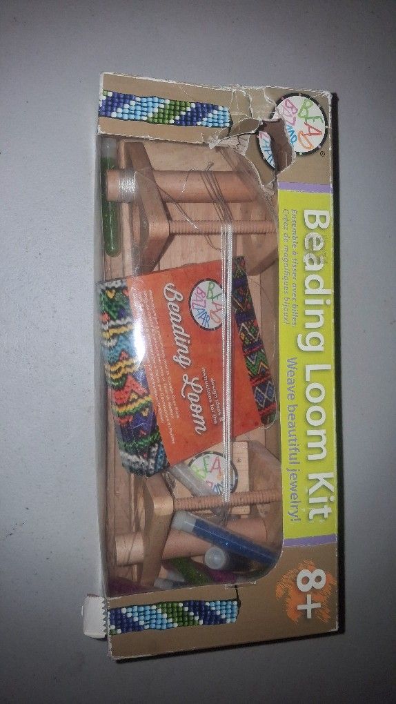 Beading Loom Kit And Beads 
