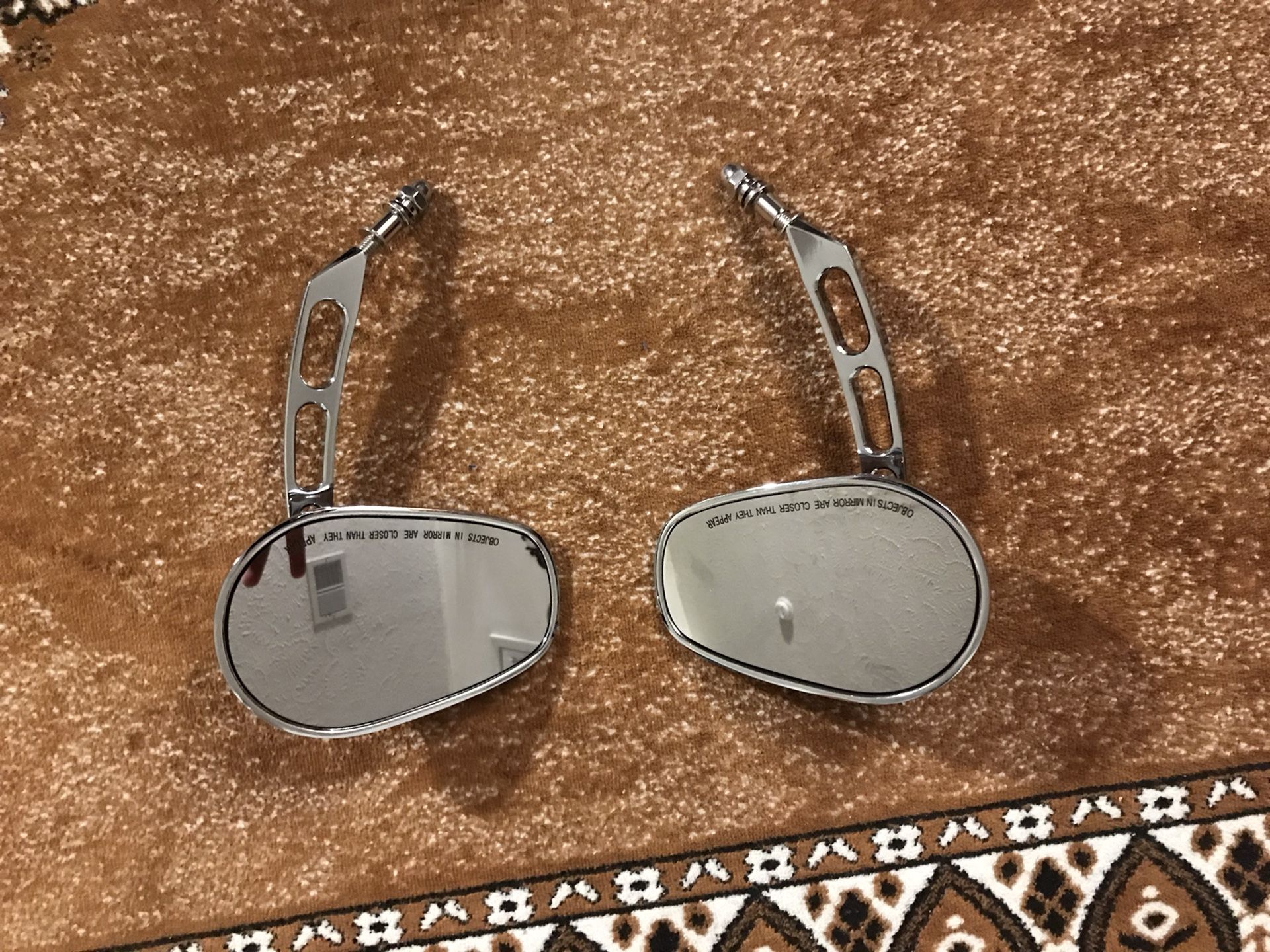 Motorcycle Mirrors Stainless Steel