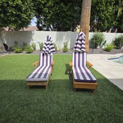 2 Kidkraft Pool Chairs For Kids