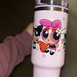 Power puff girls x sanrio tumbler
