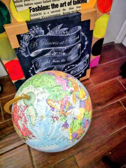 Vintage MCM globe
