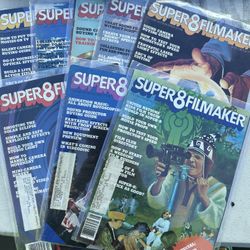 8x Super8Filmaker Magazines
