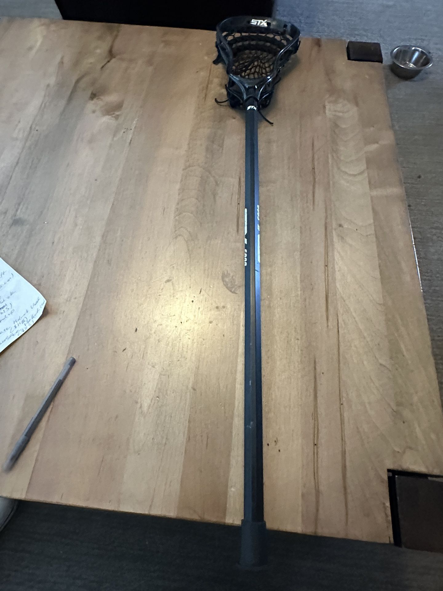 Stx Stallion 6000 Black Lacrosse Stick