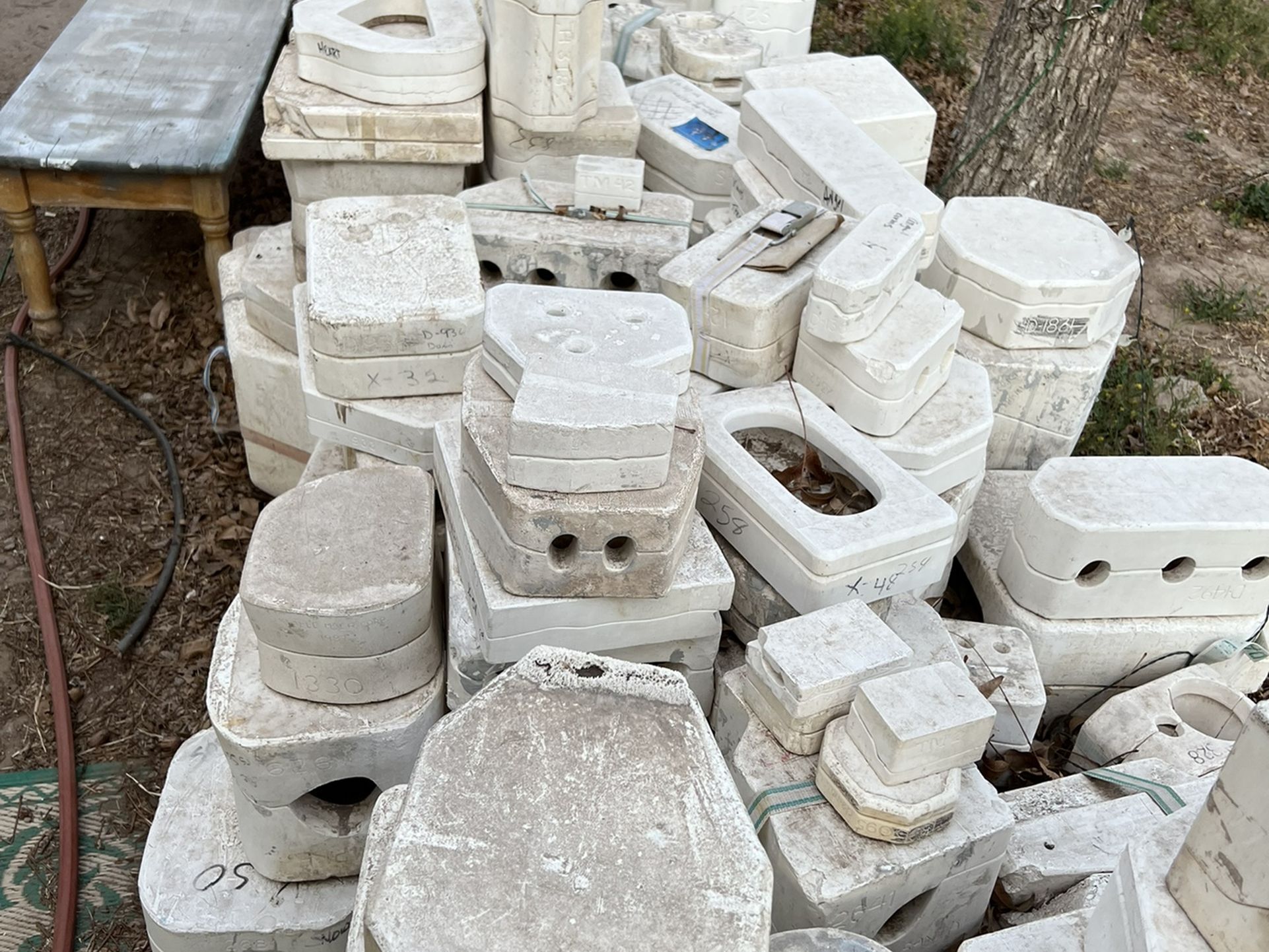 Massive Lot of Vintage Ceramic Molds – Over 1000! Must Take All – $350 OBO