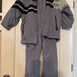 Waterproof Coated Snow Pants And Jacket 