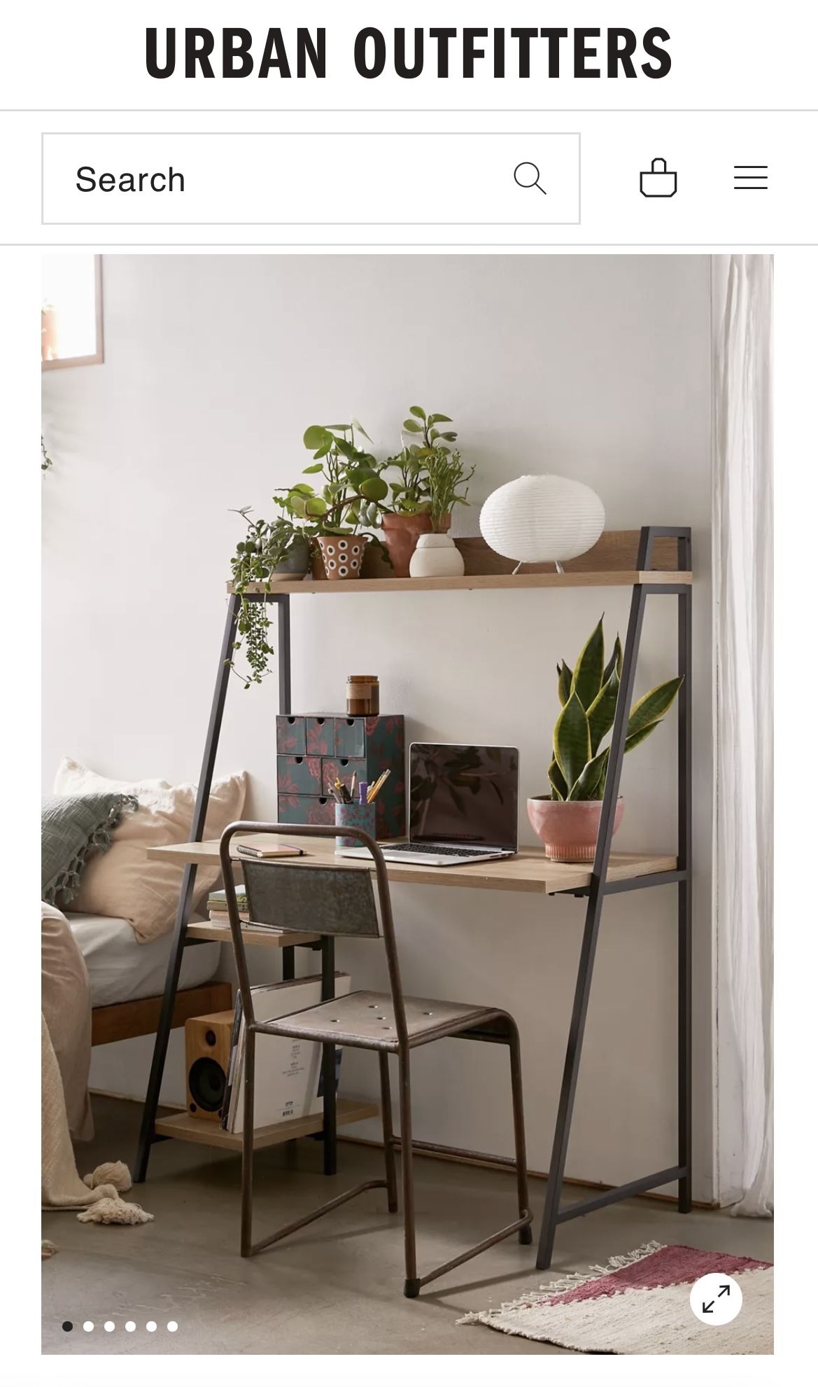 Urban Outfitters Kirby Hutch Desk with Shelf (orig $265)
