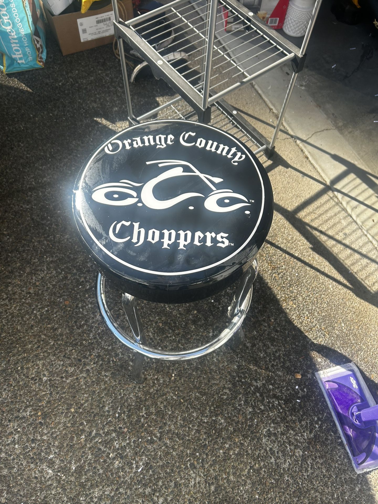 Orange County Choppers Stool