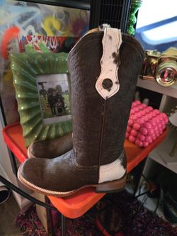Women's CALF HAIR Cowboy Boots 