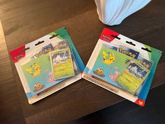 Pokémon 30th Celebration Tech Sticker Collection x2