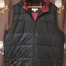 Men's Calvin Klein Puffer Vest W/Hood XXL