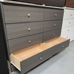 Eight Drawers Dresser “”Rails “”