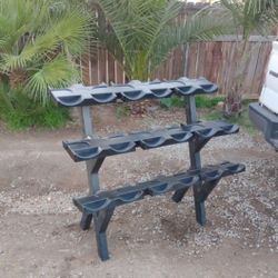 3 Tier 9 Pair Dumbbell Rack