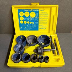 MILLERS FALLS BLU-MOL HOLE SAW KIT