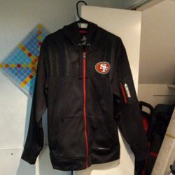 49ers Zip Up Hoodie 