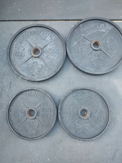 Gym Weights Plates Hampton