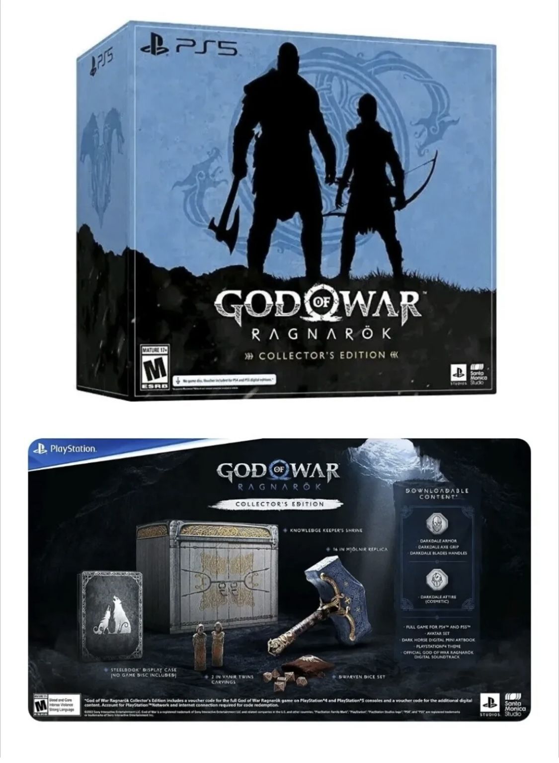 God of War Ragnarok Collector’s Edition & Controller - PlayStation 