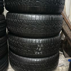 Used Tires 265/60/18