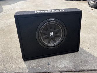 Kicker Comp Subwoofer in Enclosure Box