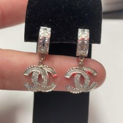Chanel inspired earrings CLEARANCE 18kw