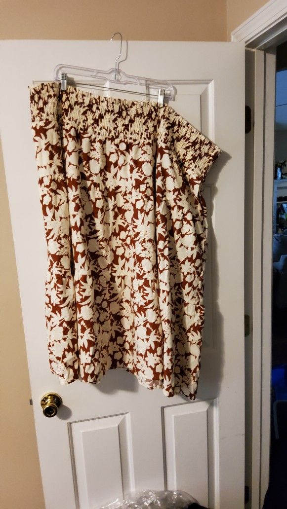 Universal Thread Floral Skirt Size 4X