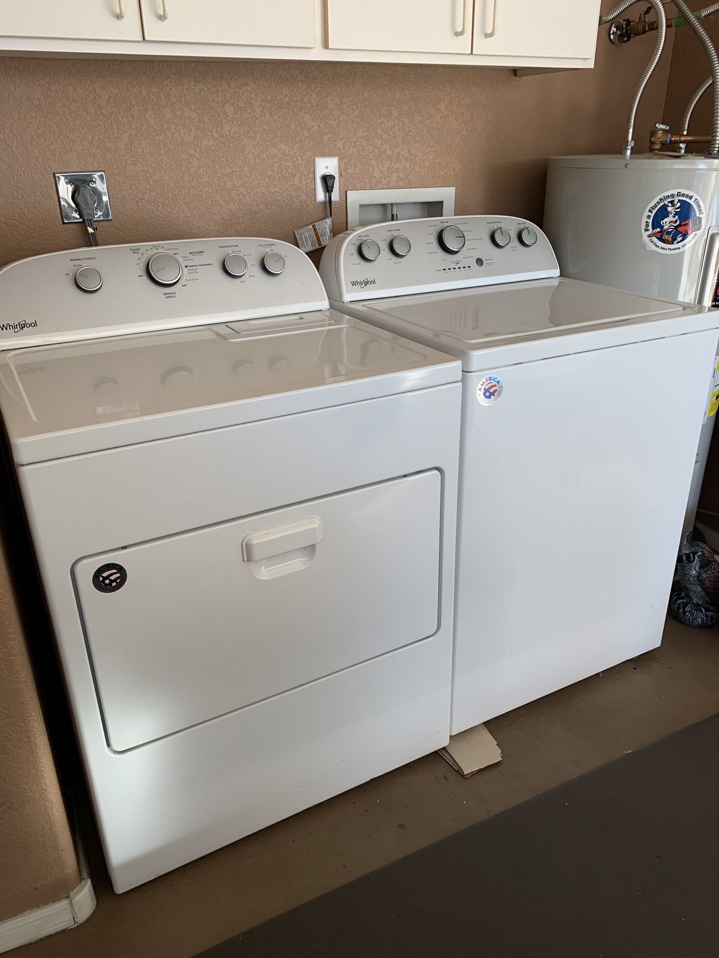 Whirlpool Washer and Electric Dryer 