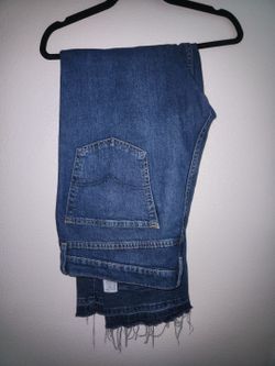 Levi 505 blue flared fit size 36x30