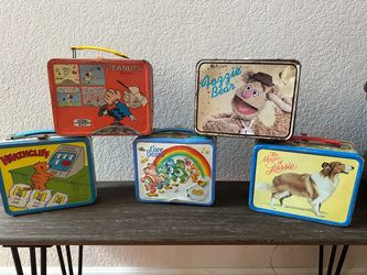 Vintage Metal Lunchbox Lot - $130