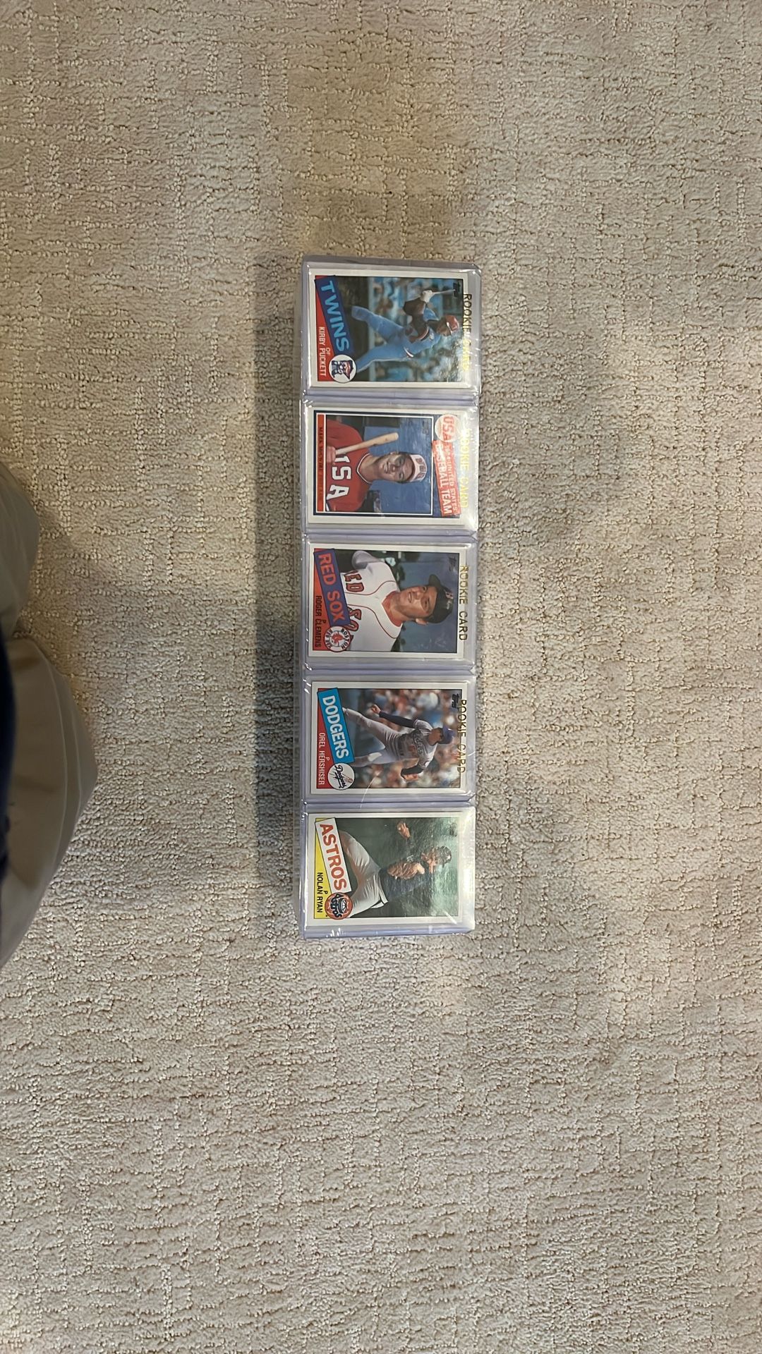 Baseball Card Box From 1985 Tops 