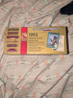AD&D 2nd Edition 1993 Collector Cards Factory Set