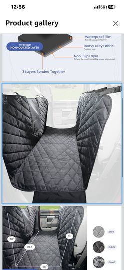 Dog Floor Hammock / Backseat Cover