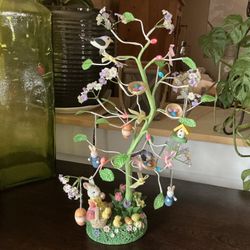 Vintage Easter Egg Light Up Tree