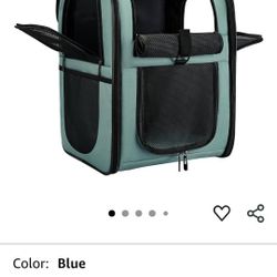 NEW pet carrier backpack cat dog