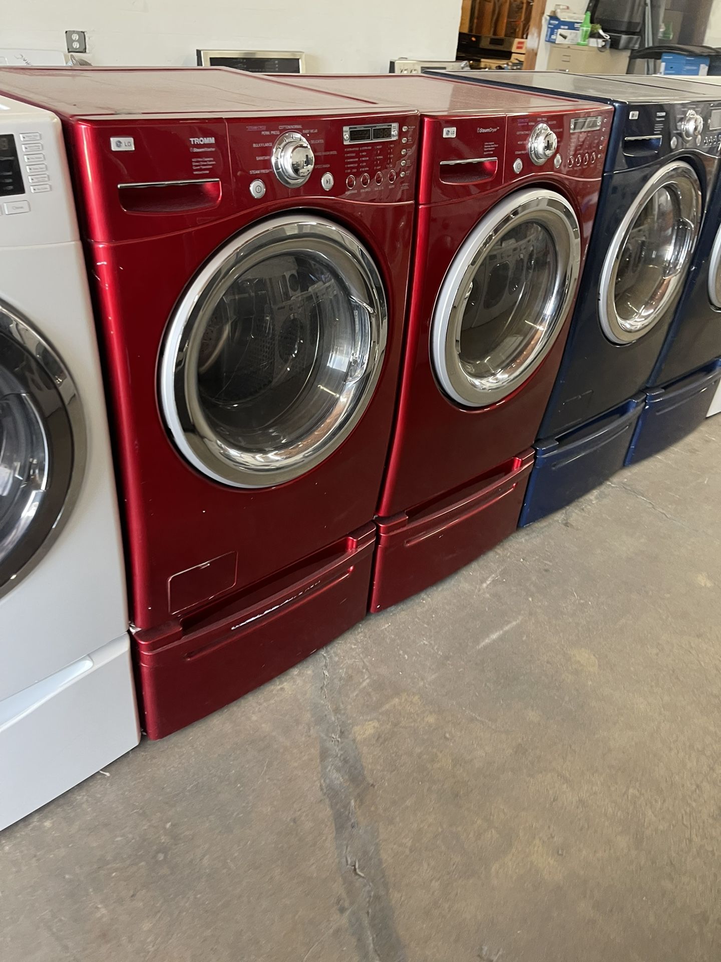 LG washer and electric dryer