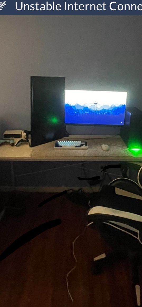 whole gaming setup